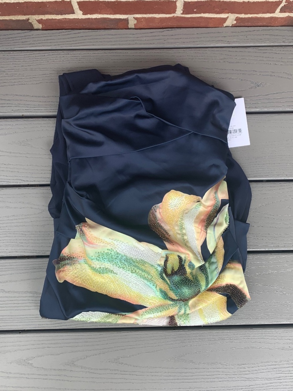 Significant Other Tallie Dress with Floral Print and Beading
